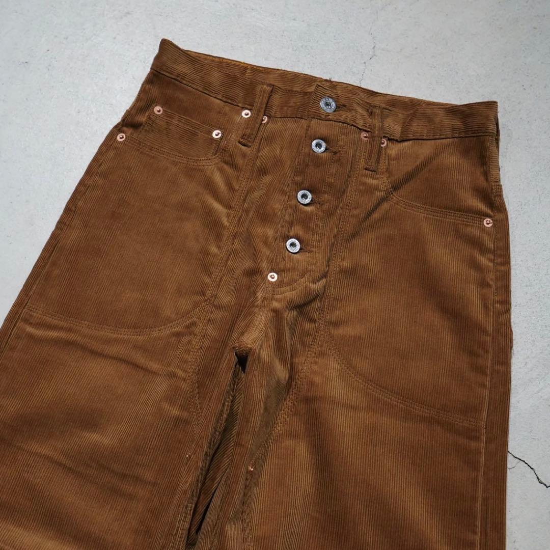SUGARHILL シュガーヒル コーデュロイ ダブルニー パンツ ブラウン
