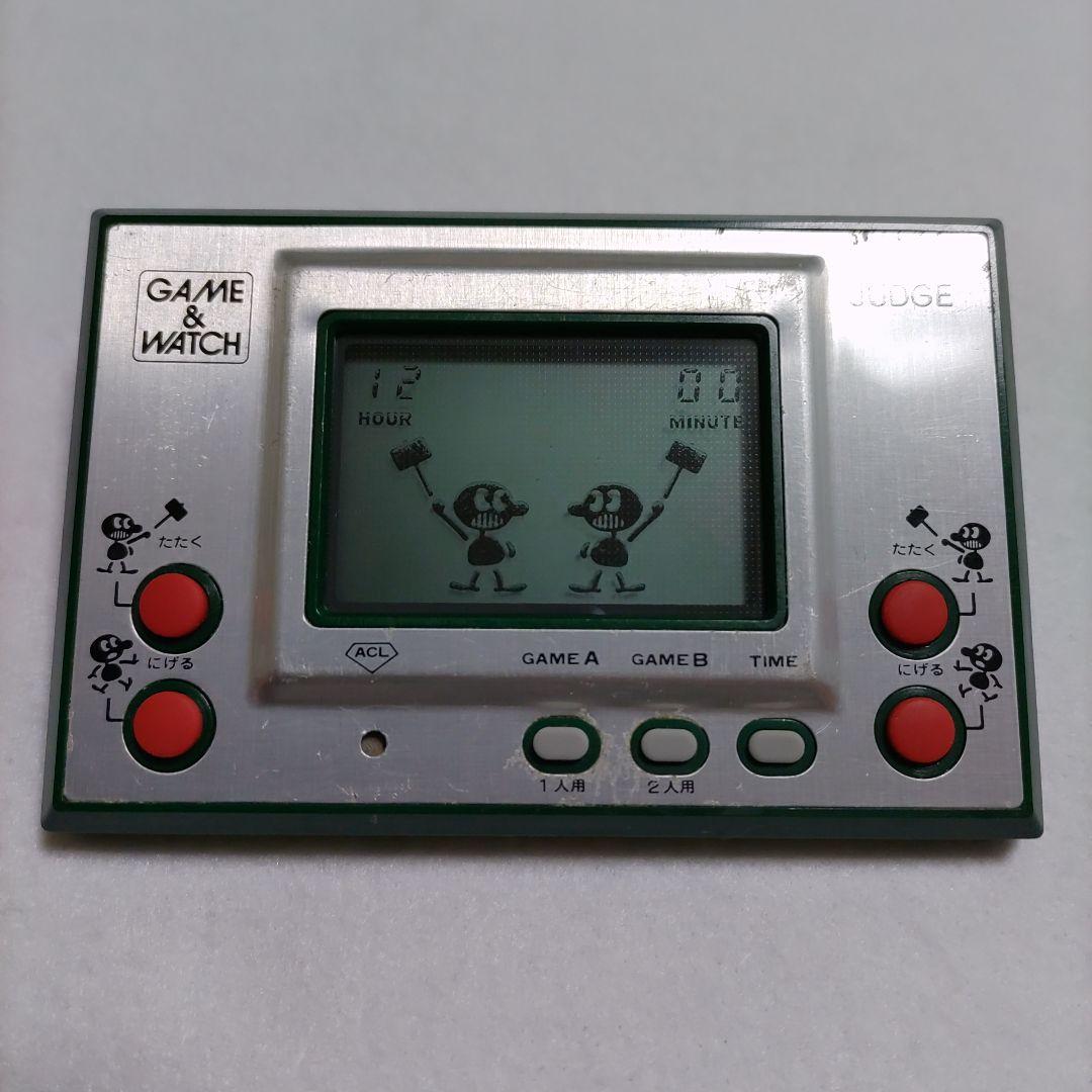 ゲーム＆ウォッチ　ジャッジ前期版 モスグリーン