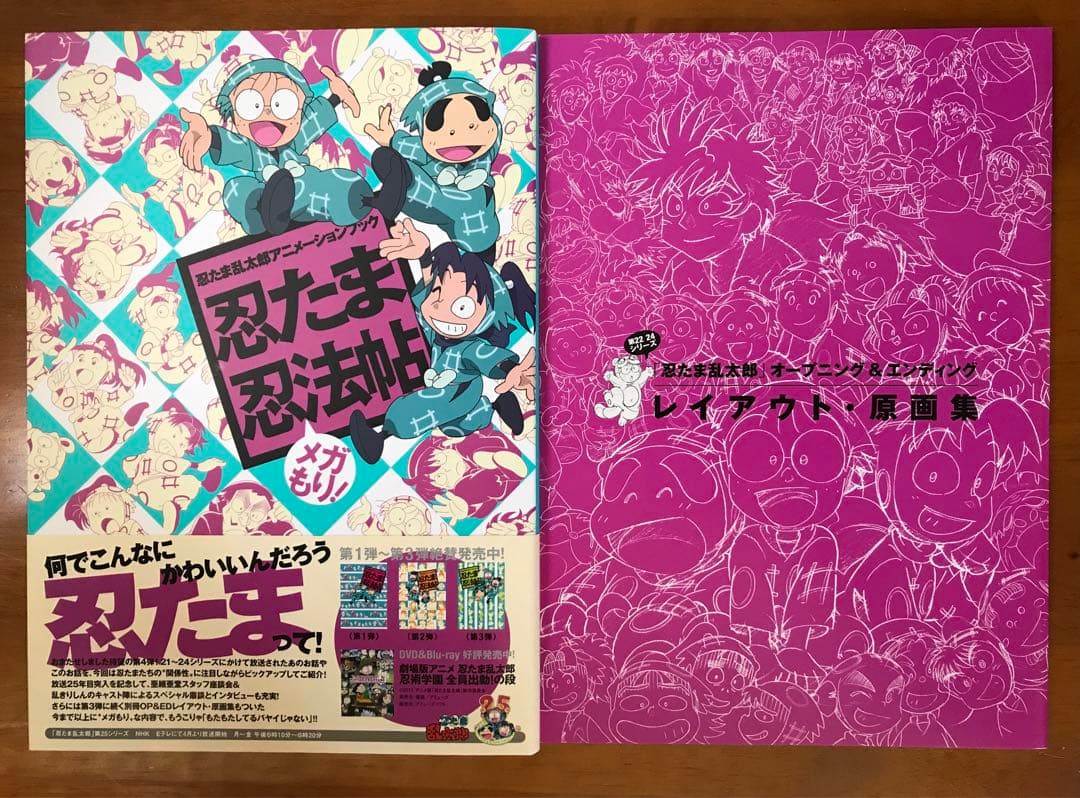 忍たま乱太郎アニメーションブック 忍たま忍法帖 メガもり!