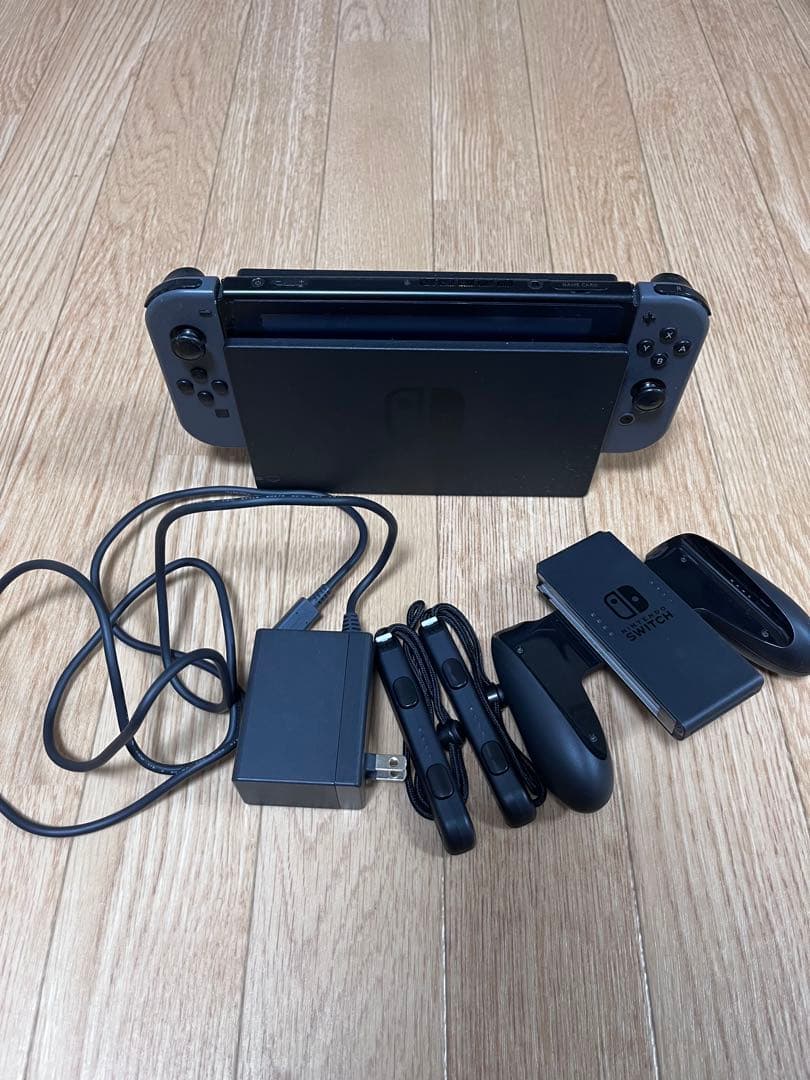 Nintendo Switch 本体 グレー ACアダプター付属