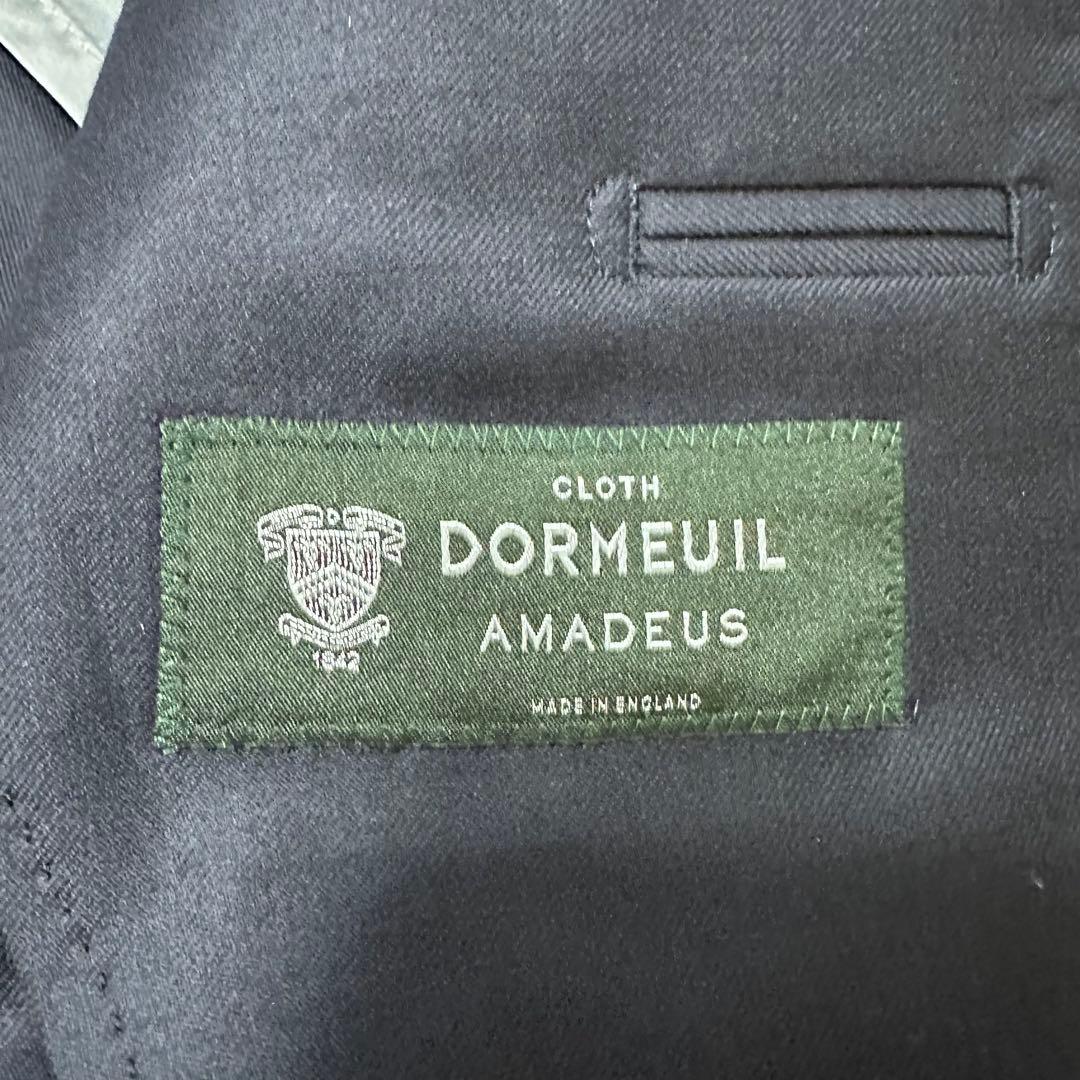 ドーメル AMADEUS生地 ネイビースーツ 日本製 M相当