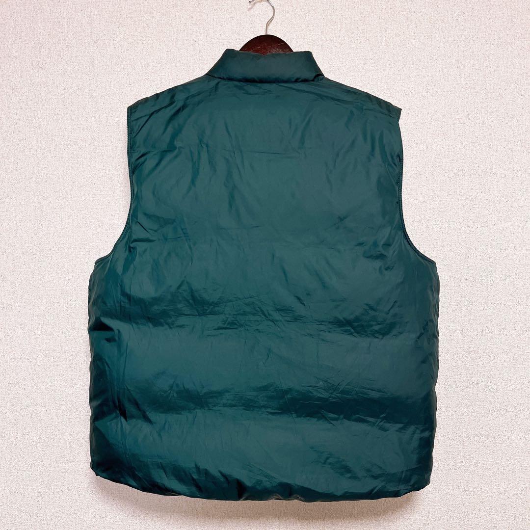 Polo Ralph Lauren ネイビー グリーン ダウン ベスト L
