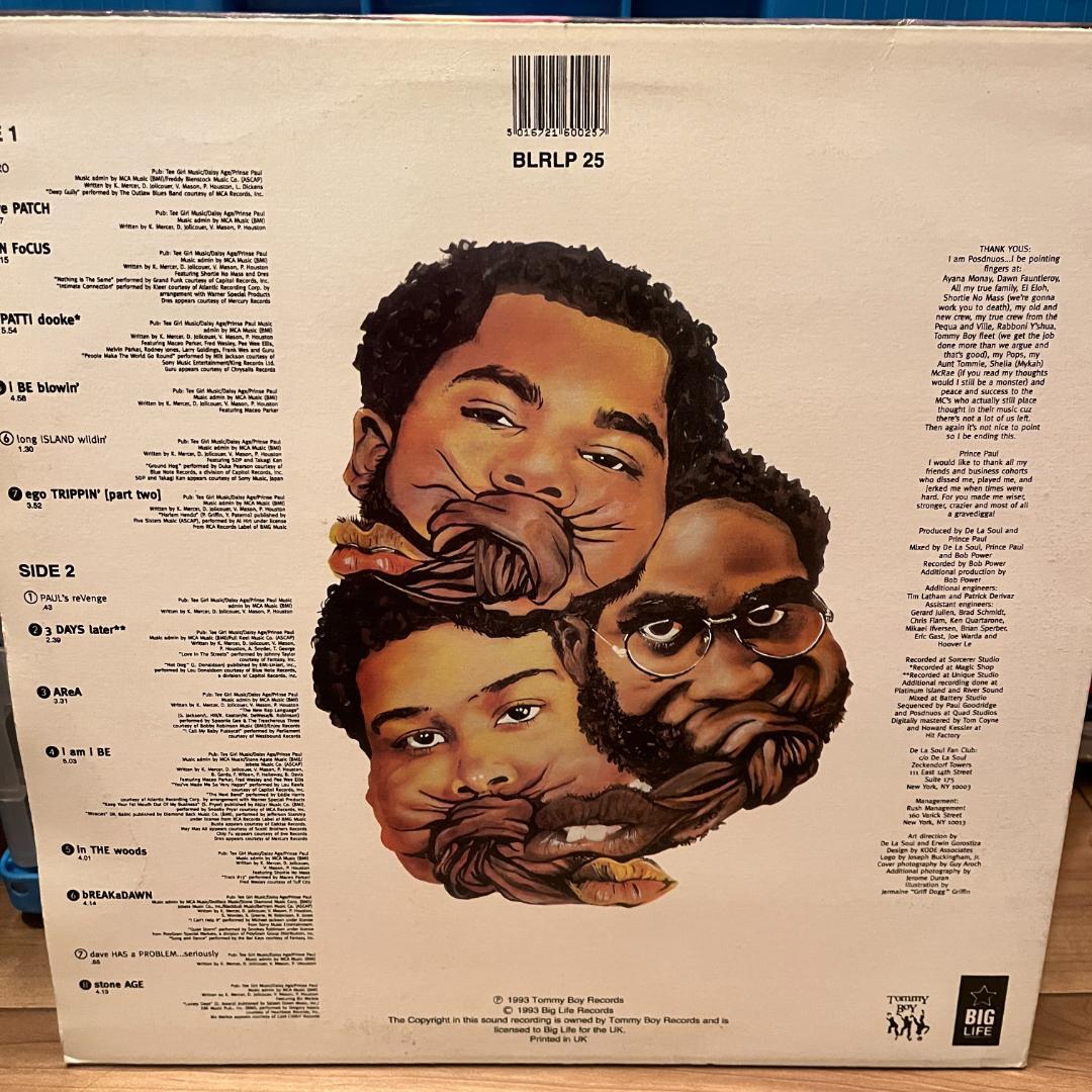 洋楽 De La Soul Buhloone Mind State BLRLP 25