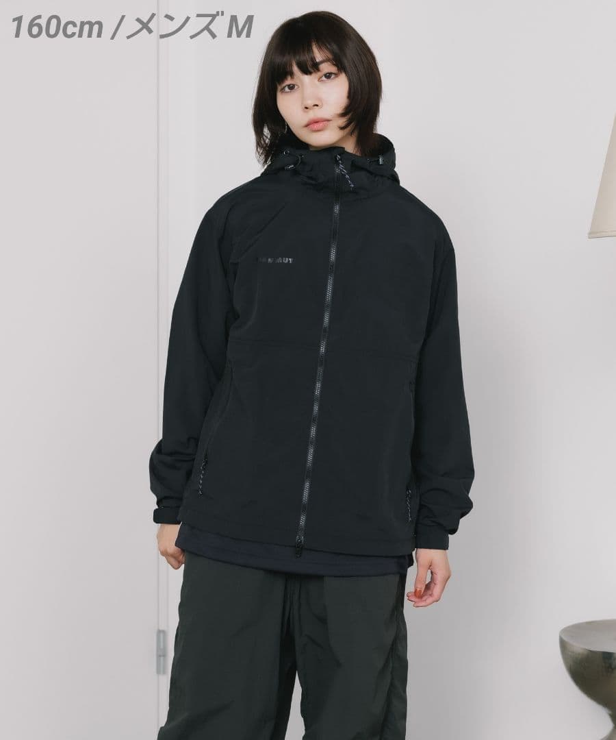 マムート HK 防風 撥水 ナイロンジャケット マウンテン パーカー 新品 XL