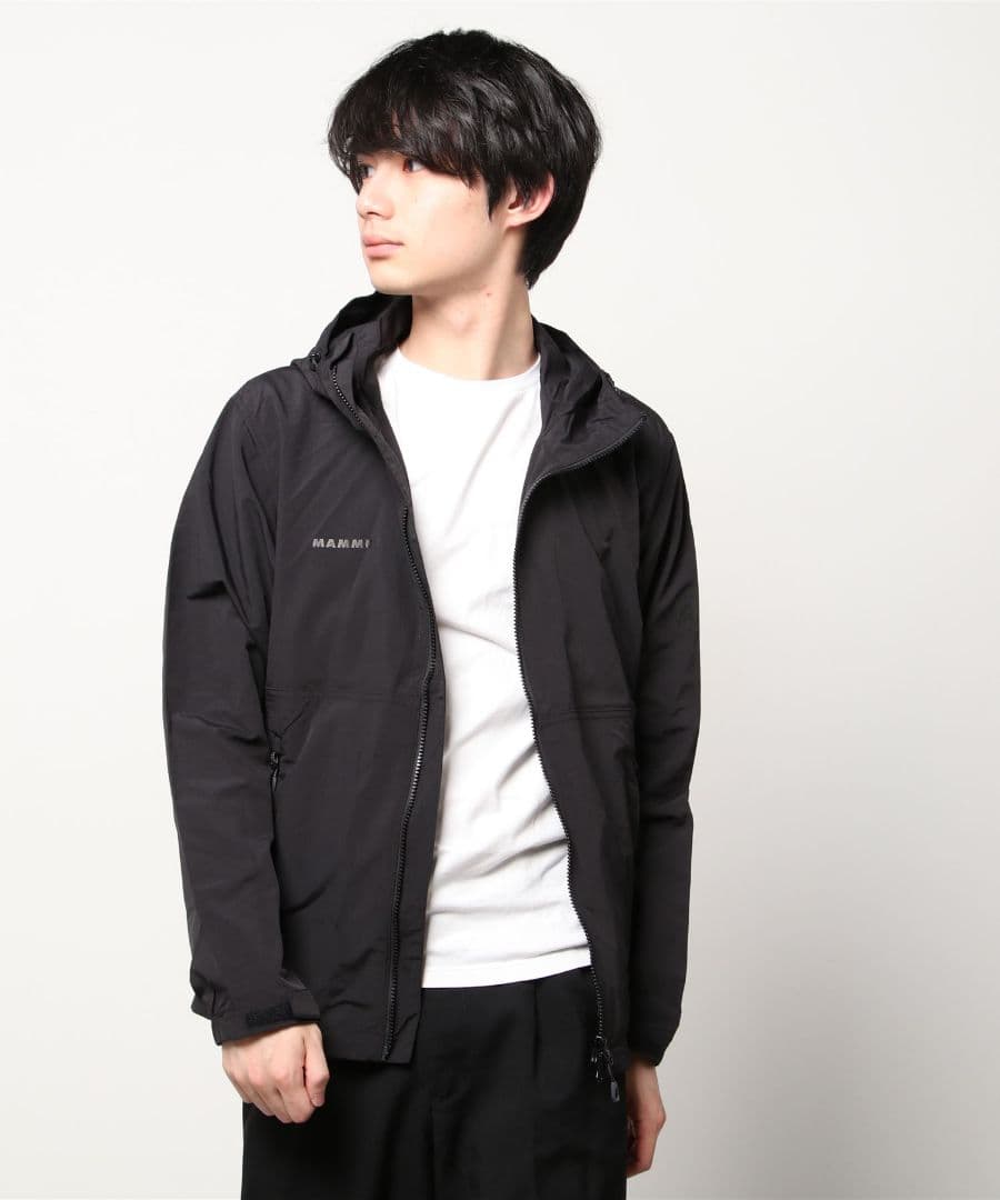 マムート HK 防風 撥水 ナイロンジャケット マウンテン パーカー 新品 XL