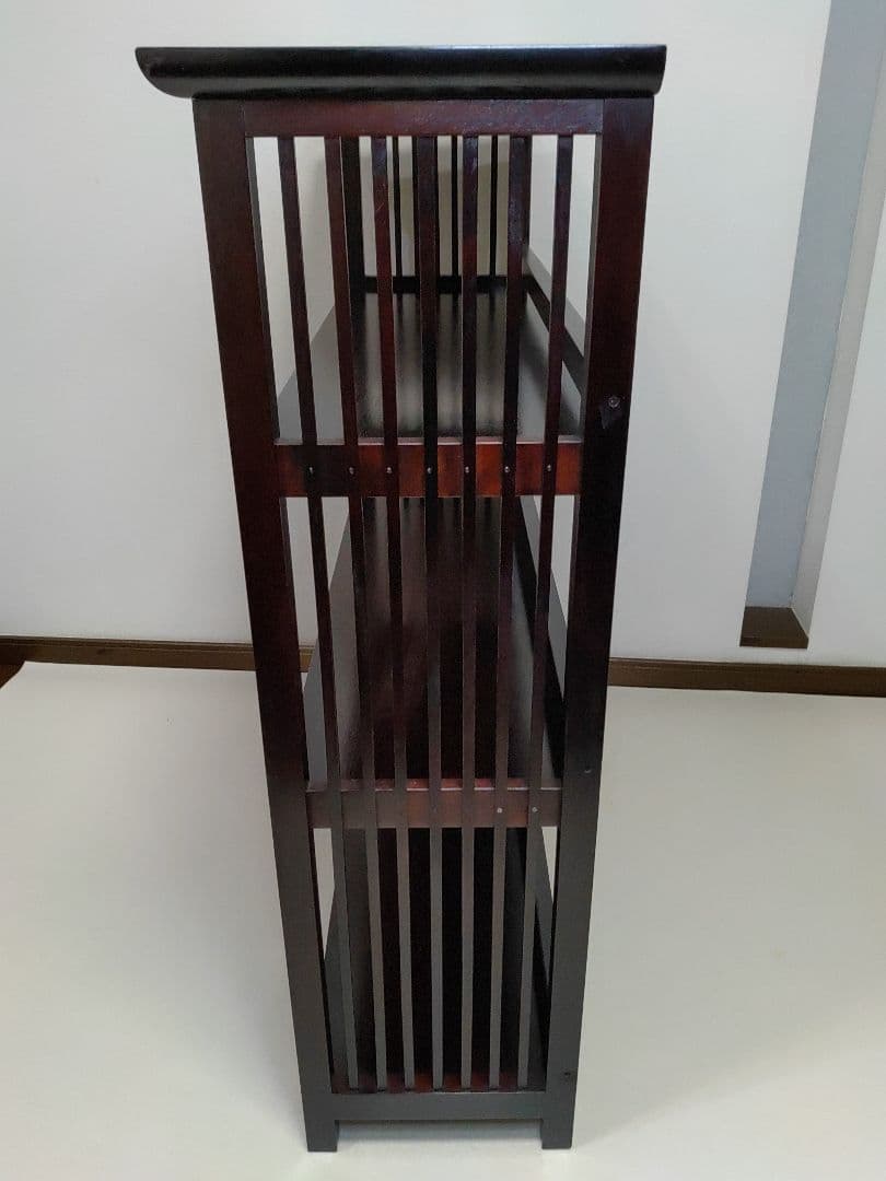 希少 HOKKAIDOU 北海道民芸 本棚 書棚 飾棚 オープン シェルフ