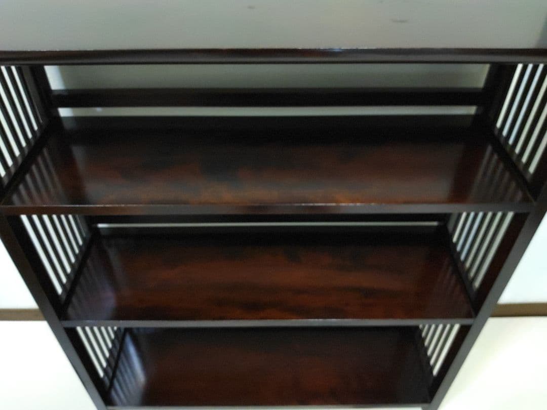 希少 HOKKAIDOU 北海道民芸 本棚 書棚 飾棚 オープン シェルフ