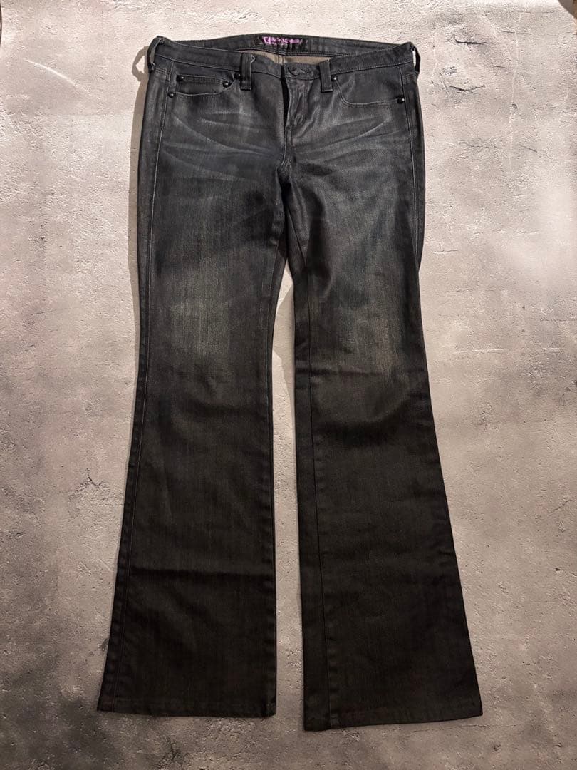 00s archive Flare Denim y2k お兄系