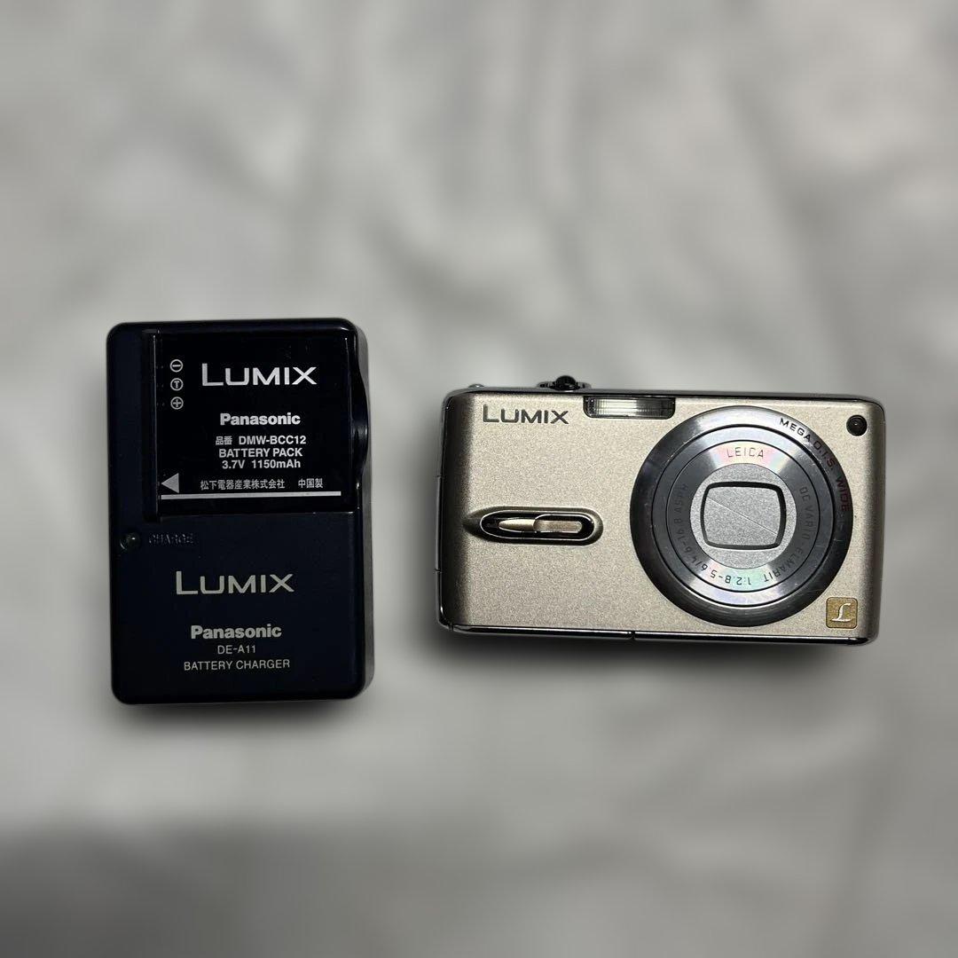 動作確認済　LUMIX デジタルカメラ　Panasonic DMC-FX07