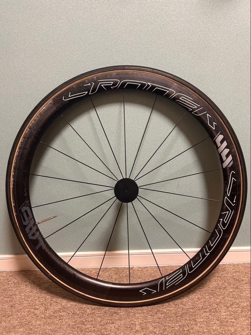 【お値下げ！】CRODER チューブラーホイール ブラックリム