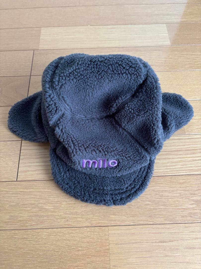 帽子 25AW Milo Fleece Cap Grey