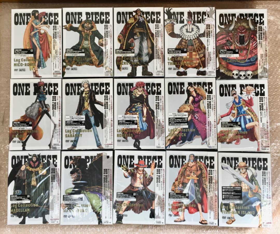 ○【初回特典付き】ワンピース　ログコレクション　1〜44巻セット※抜け有り※