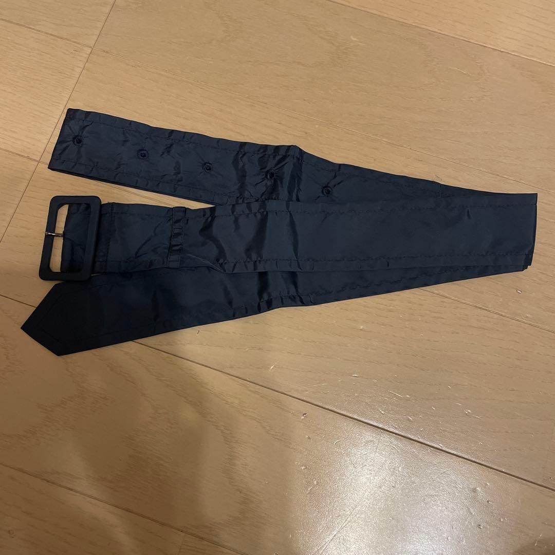 Aquascutum アクアスキュータム 帽子付きレインコート ネイビー 8