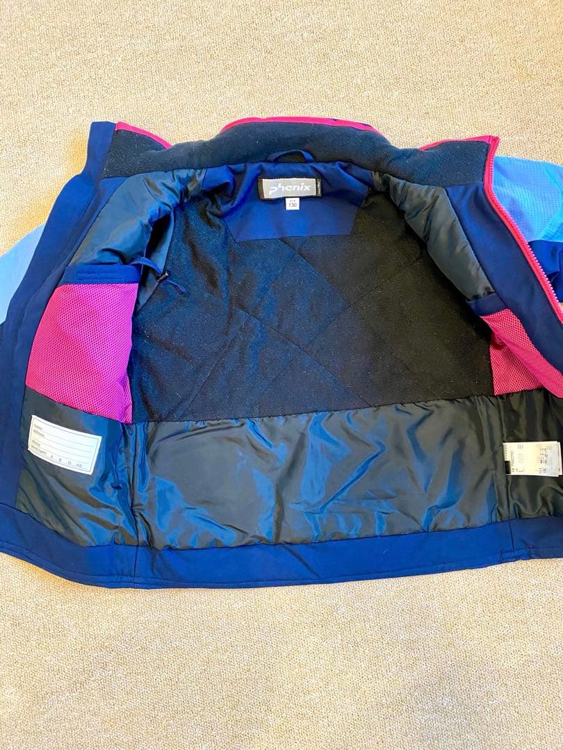 【キッズ　スキーウェア】 上下セット　PHENIX フェニックス　130