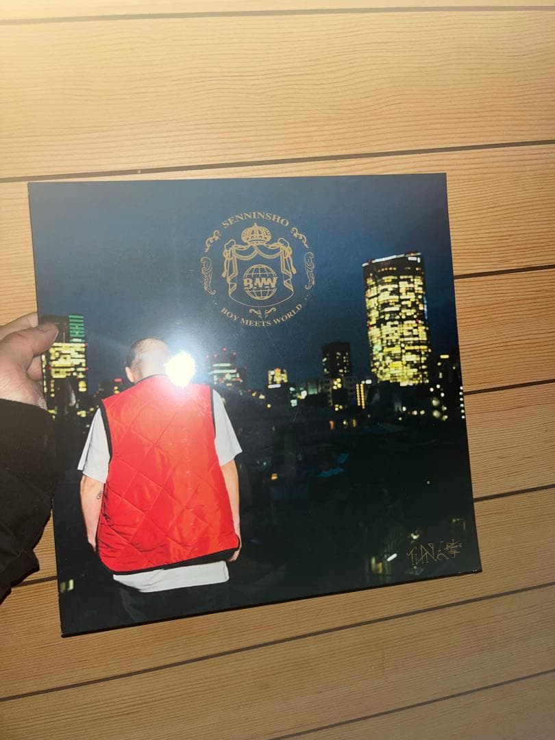 仙人掌　BOY MEETS WORLD LP レコード