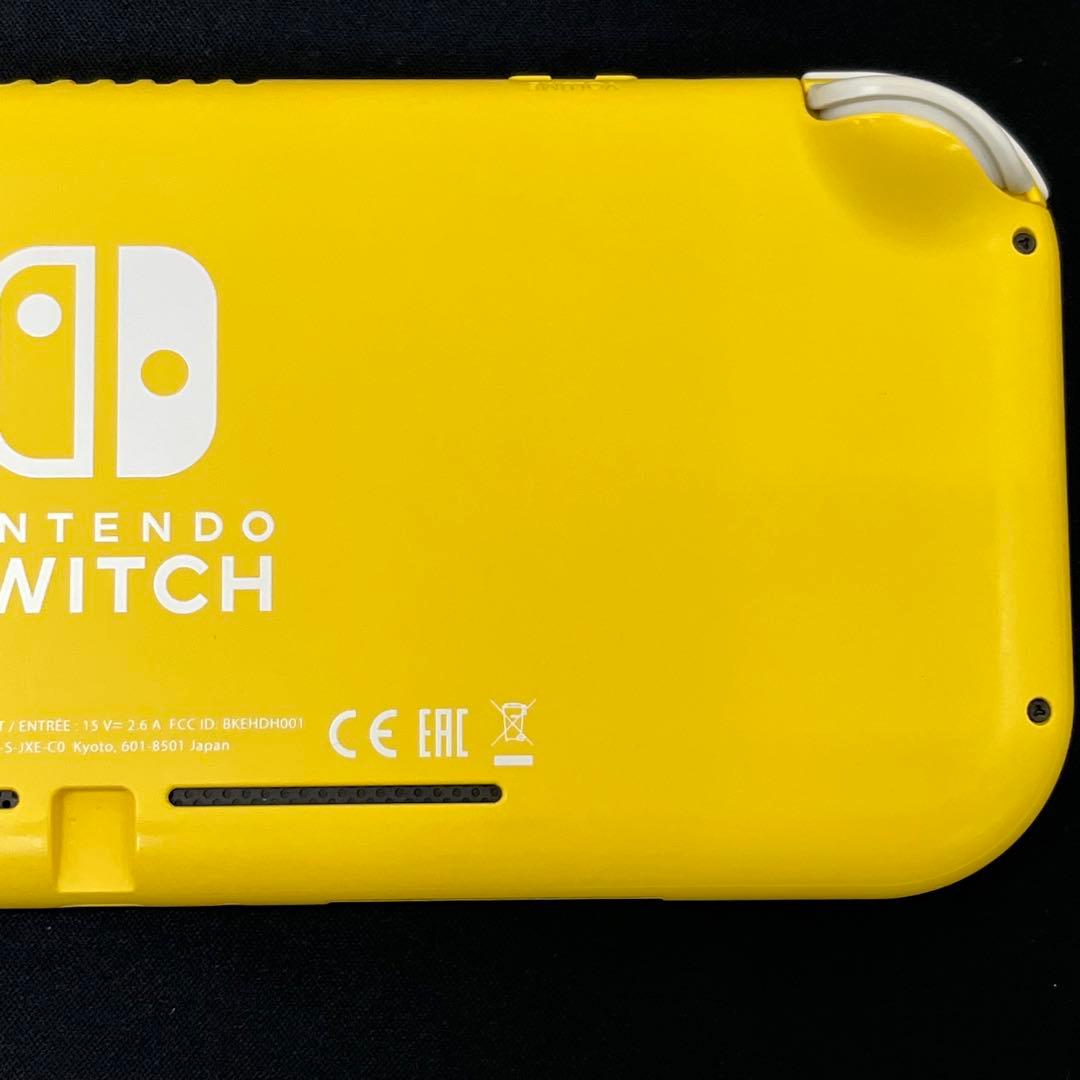 ジャンク【電源確認済み】Nintendo Switch Lite　イエロー