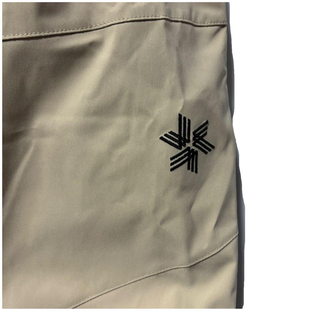 新品 ゴールドウィン G-ソリッド カラー ワイドパンツ サンドベージュ XL