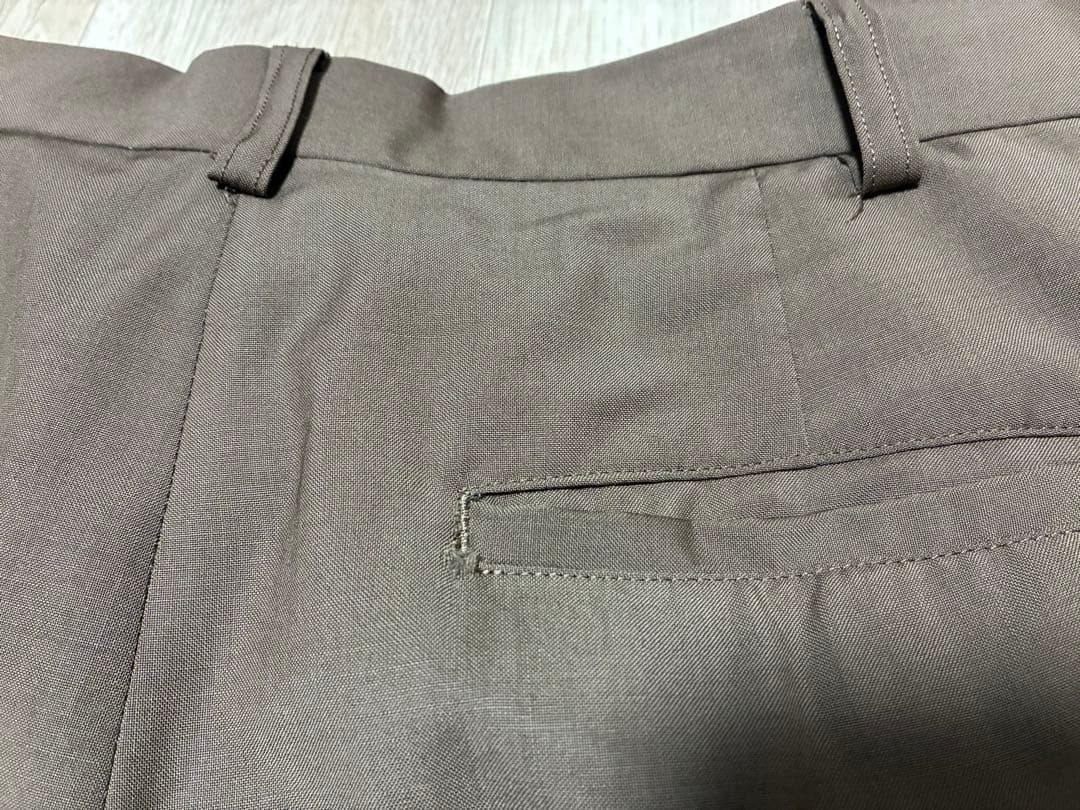 【美品】WACKO MARIA ワコマリア スラックスパンツ 着 M ゼニア生地