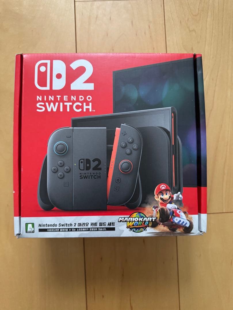 Nintendo Switch 2 【多言語対応】本体 マリオカート同梱