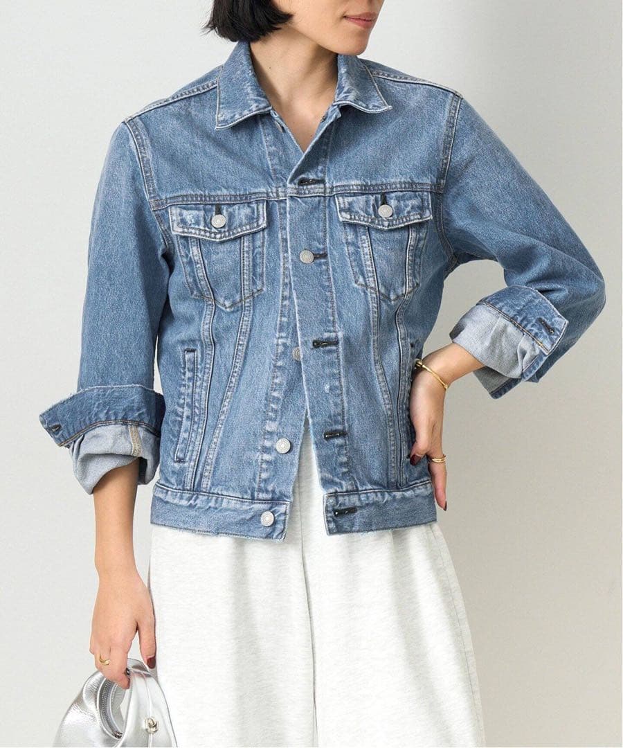 Bonum ボナム ダメージ デニムジャケット Gジャン