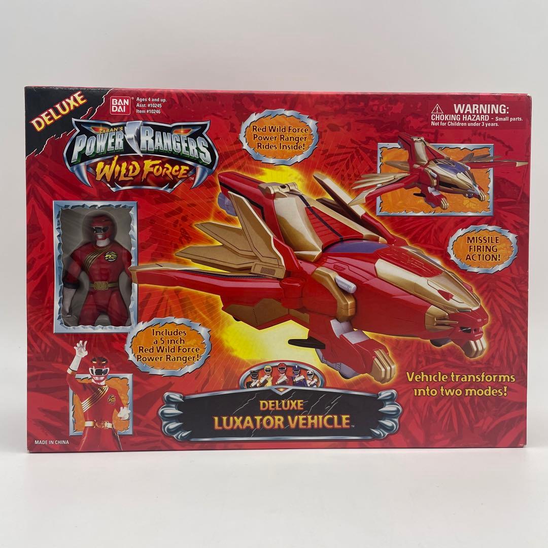 コミック・アニメ Power Rangers Wild Force Luxator Vehicle