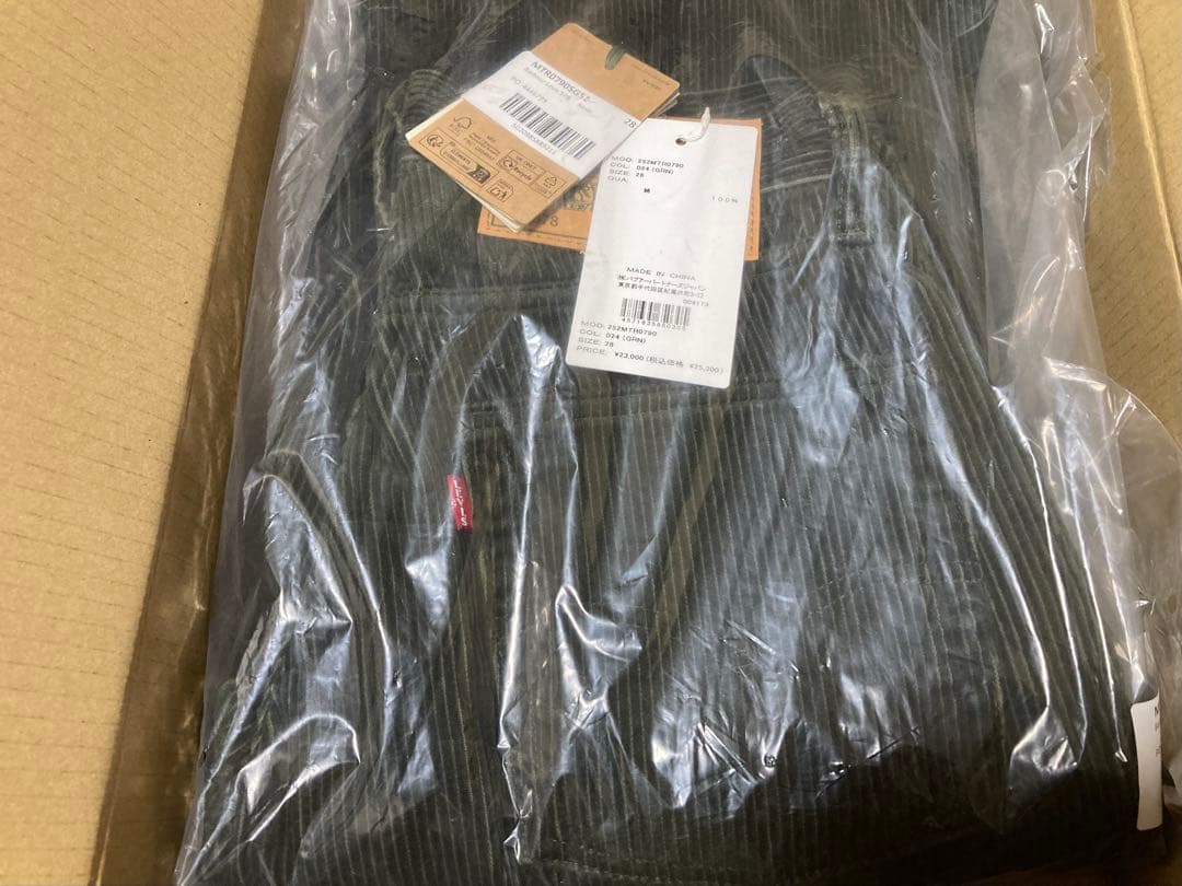 Barbour × Levi’s 578 コーデュロイトラウザー　W28