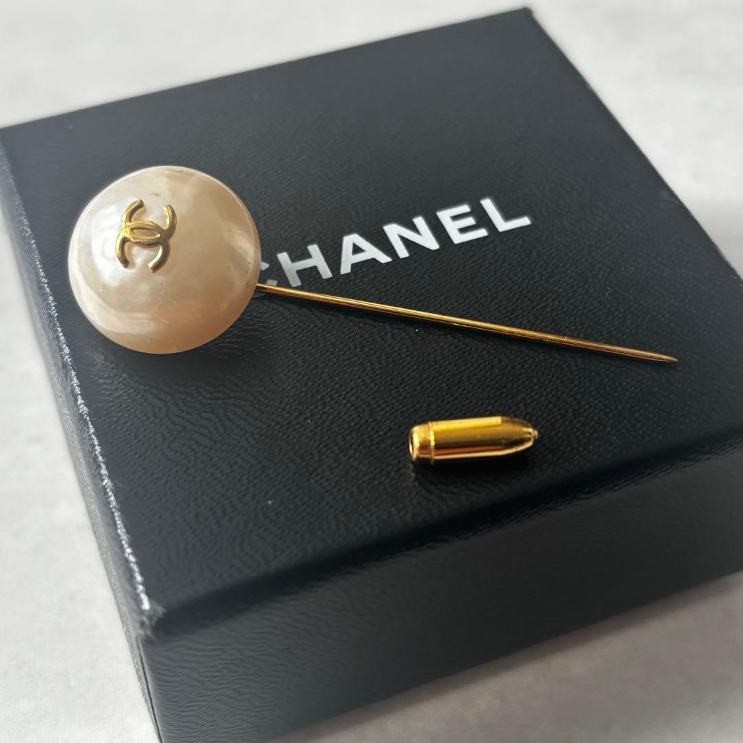 セール！【美品】CHANEL パールピン　ピンブローチ