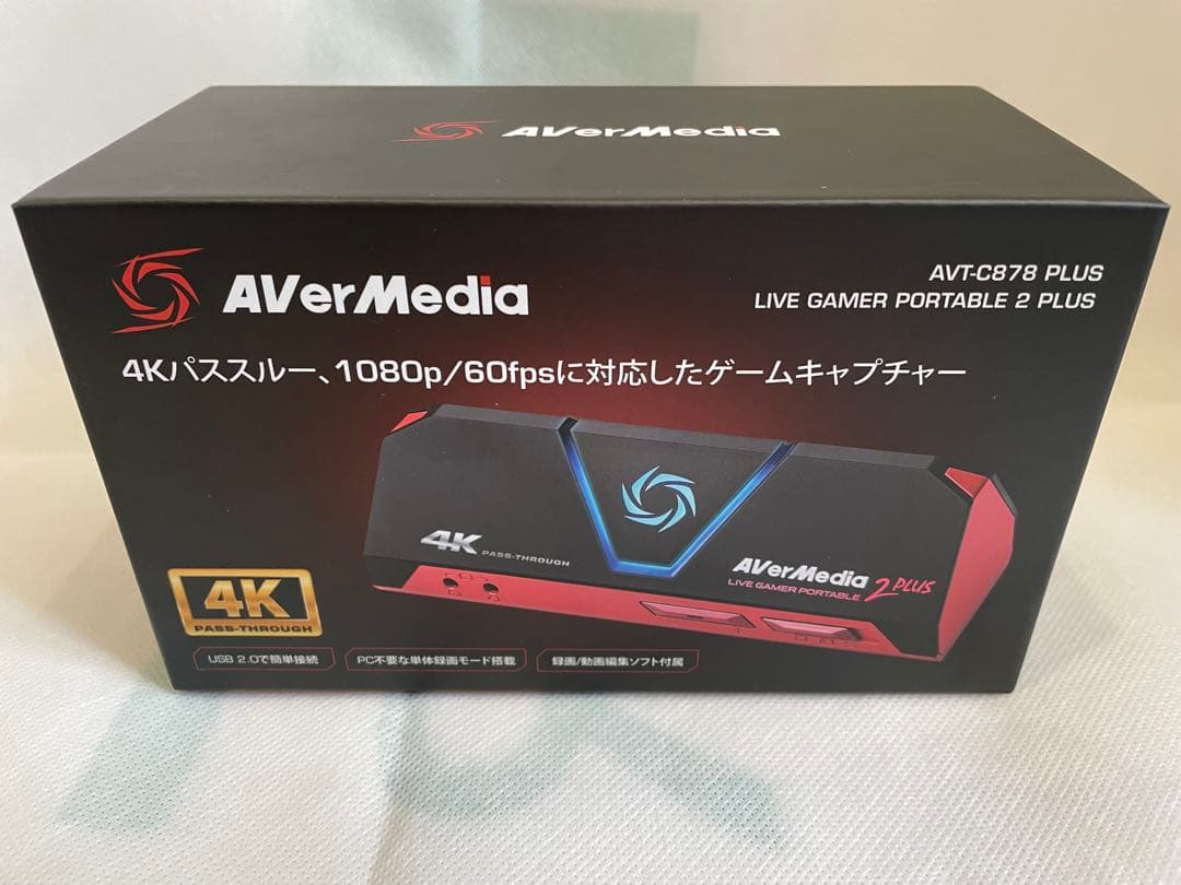 Avermedia ゲームキャプチャー AVT-C878 PLUS
