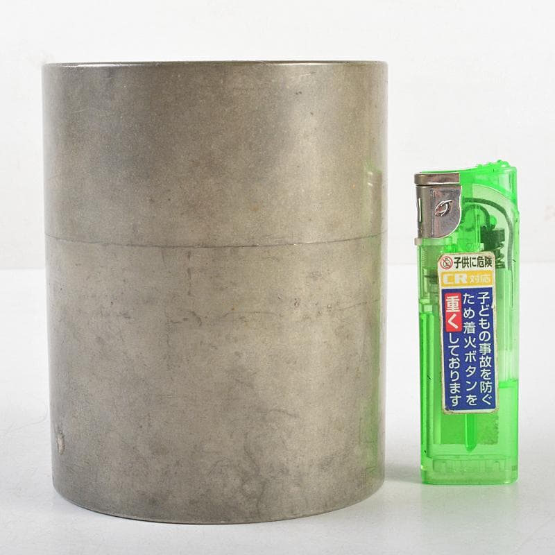 茶道具　古錫　茶壷　茶心壷　在銘　約818ｇ　D　R5945