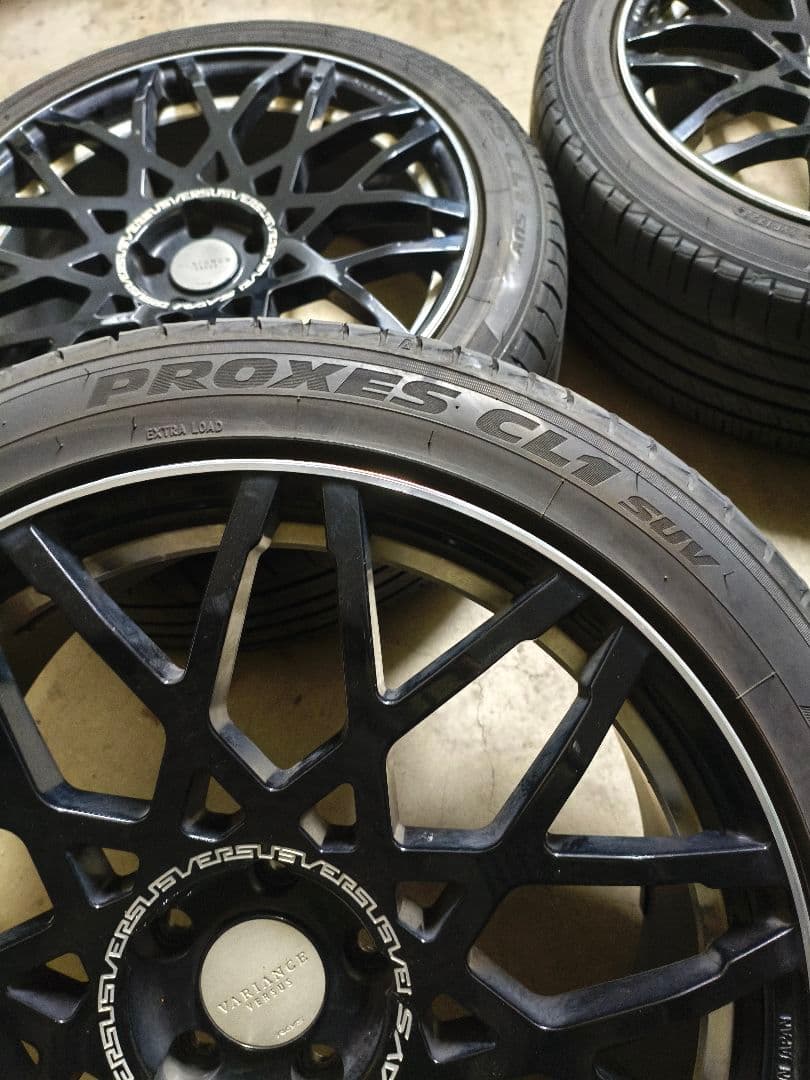 ハリアー　RAYSホイール　20インチ4本セット