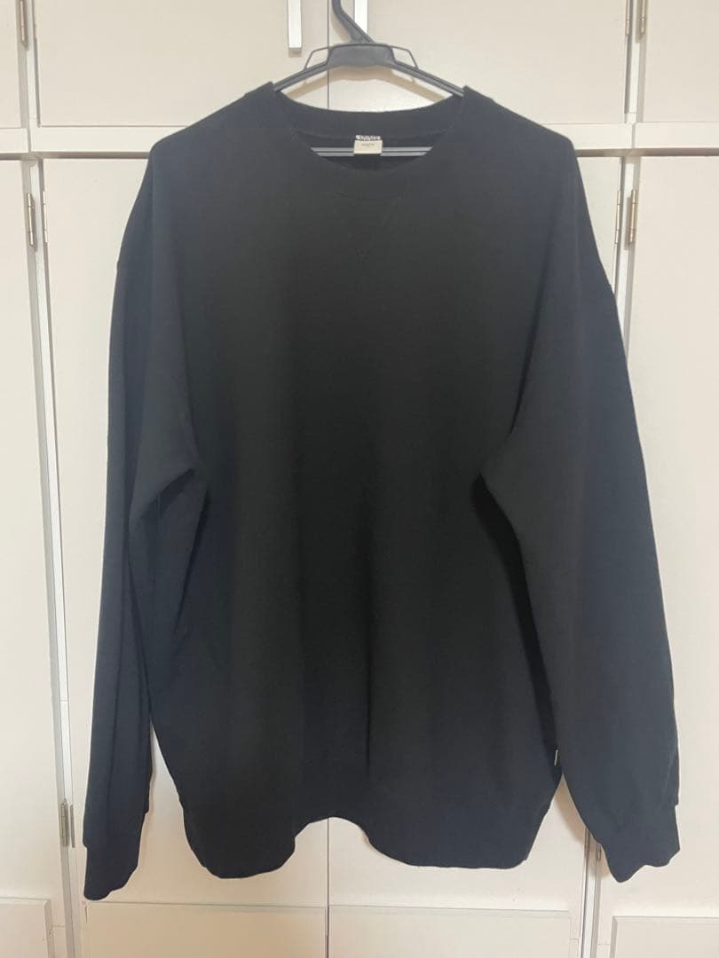 Ovy Gusset French Terry P/O Sweat (黒) XL