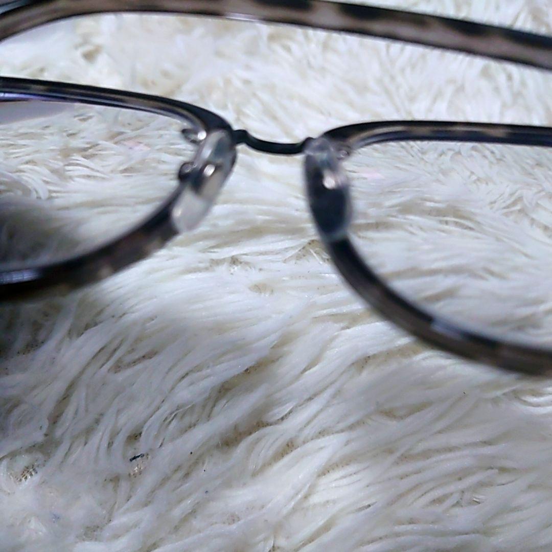 新品 未使用 ✨️ JINS ウェリントン べっ甲柄 右-4.75 左-5.25