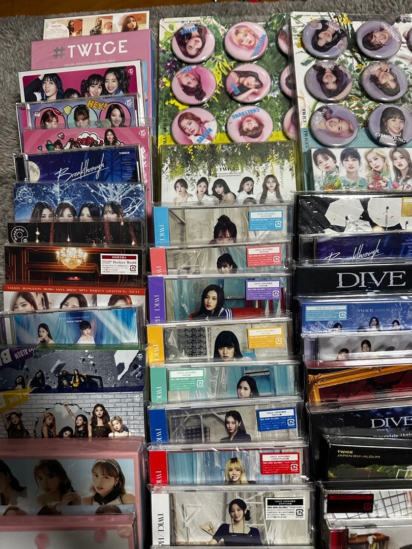 TWICE 日本語版 引退品