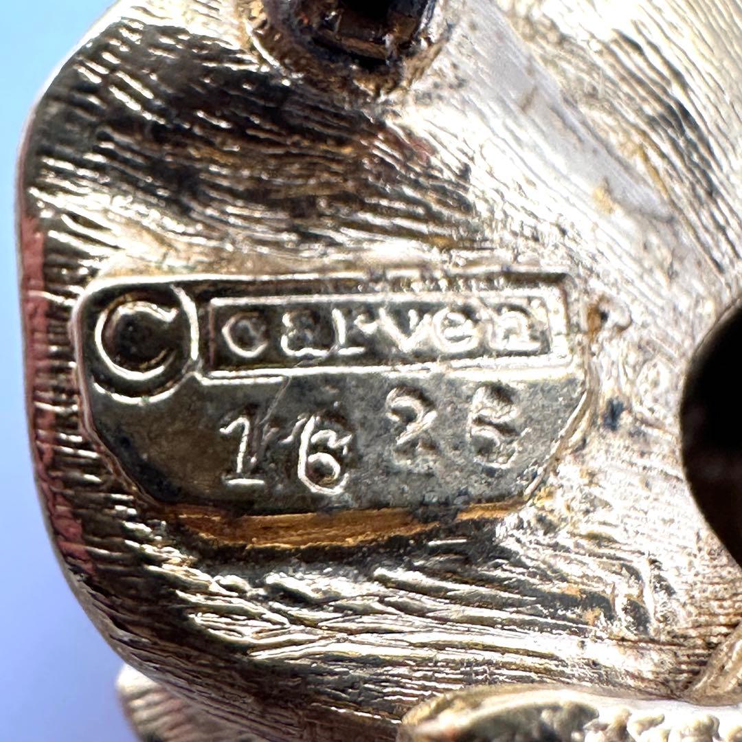 CAEVEN カルヴェン ブローチ バラ ローズ フラワー ゴールドカラー