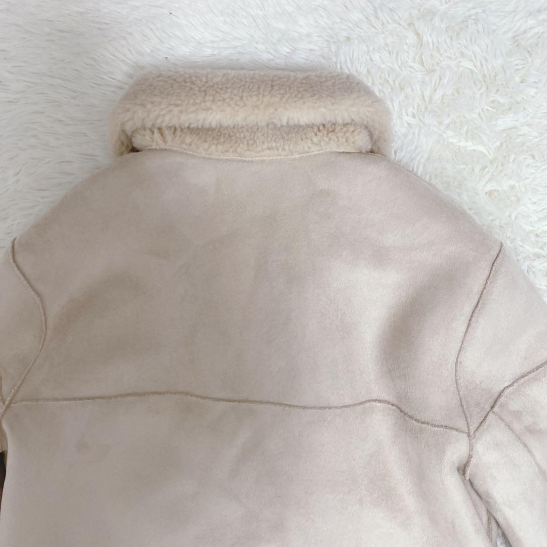 美品 グレースコンチネンタル ハーフコート ファージャケット リバーシブル