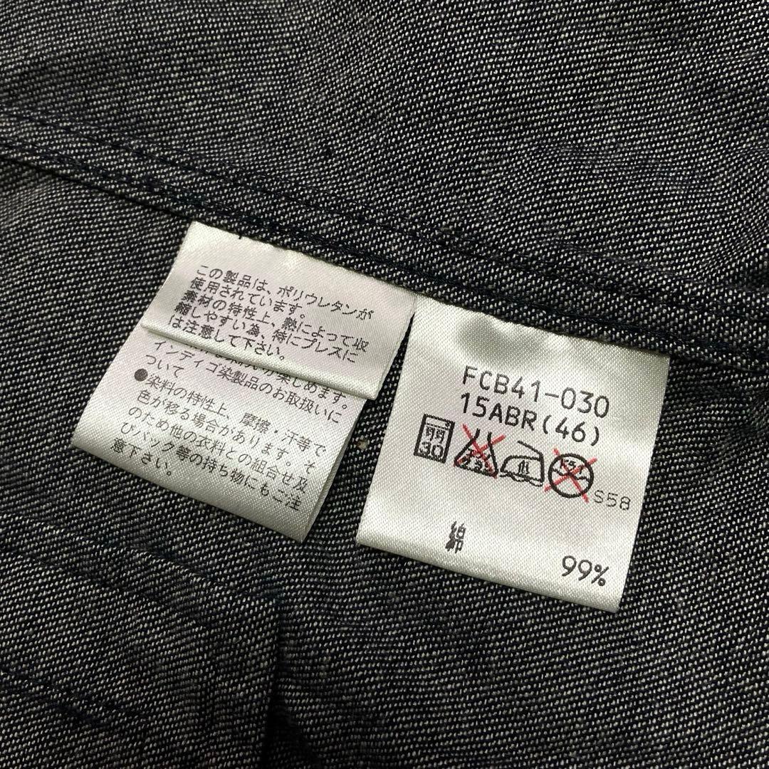 バーバリーロンドン ノバチェック デニム シャツ ジャケット 大きいサイズ