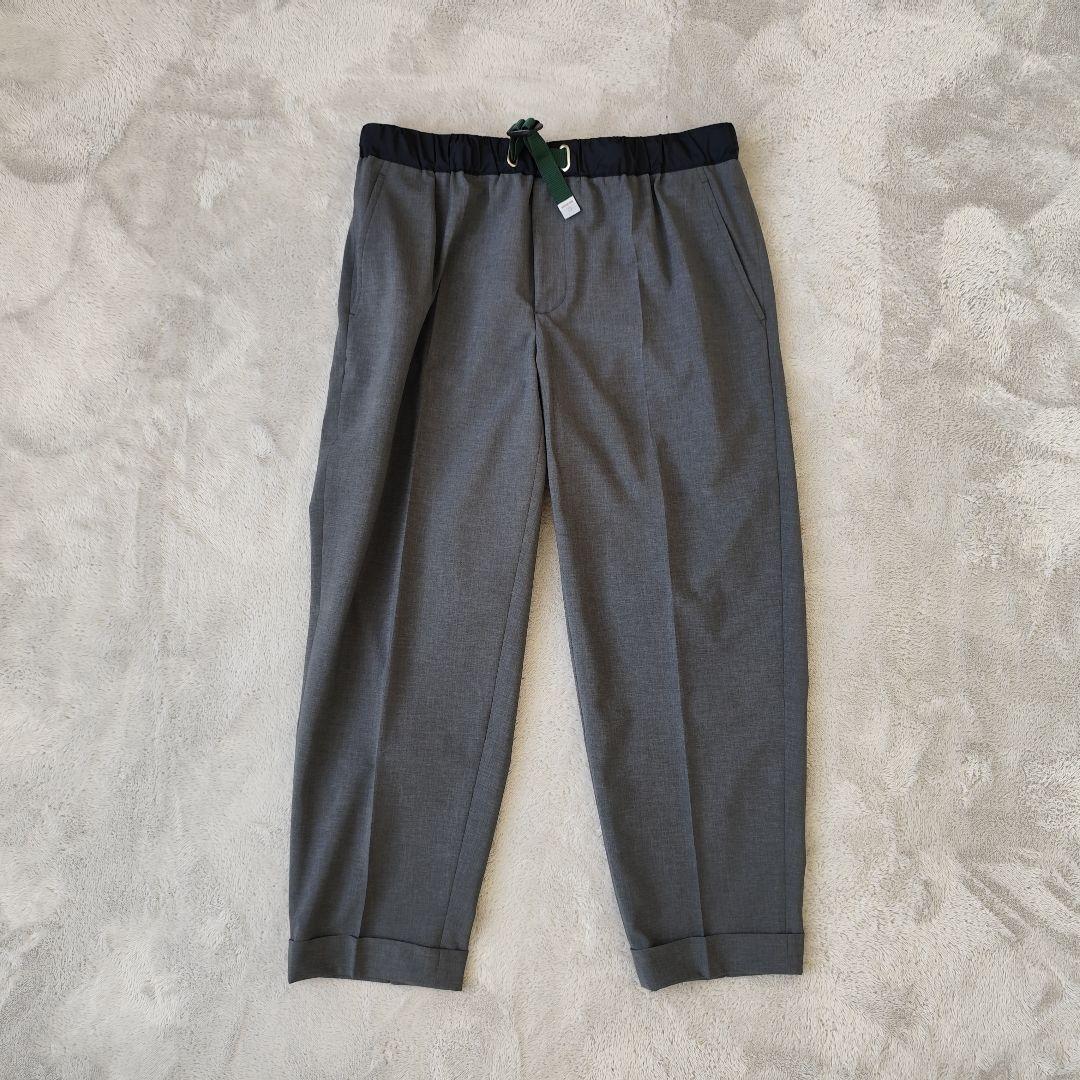 kolor カラー　サイズ3 [24sbm-08136] 1プリーツ　グレー