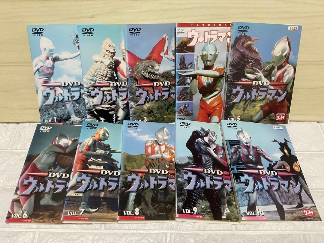 初代ウルトラマン DVD 全巻セット　レンタル落ち