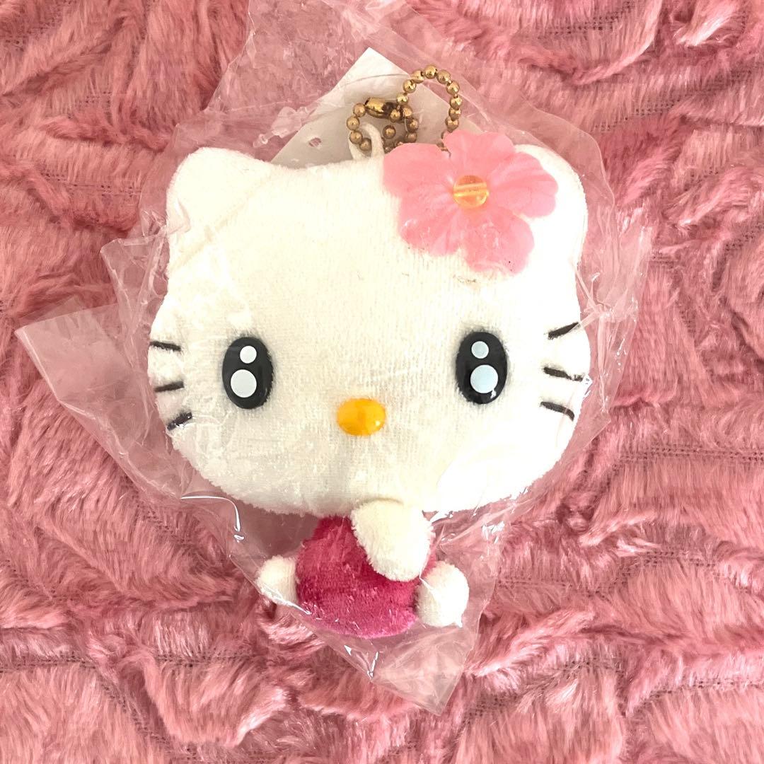 希少‼️レア‼️キラキラ(ღ✪ｖ✪)お目目キティ マスコットキーホルダー