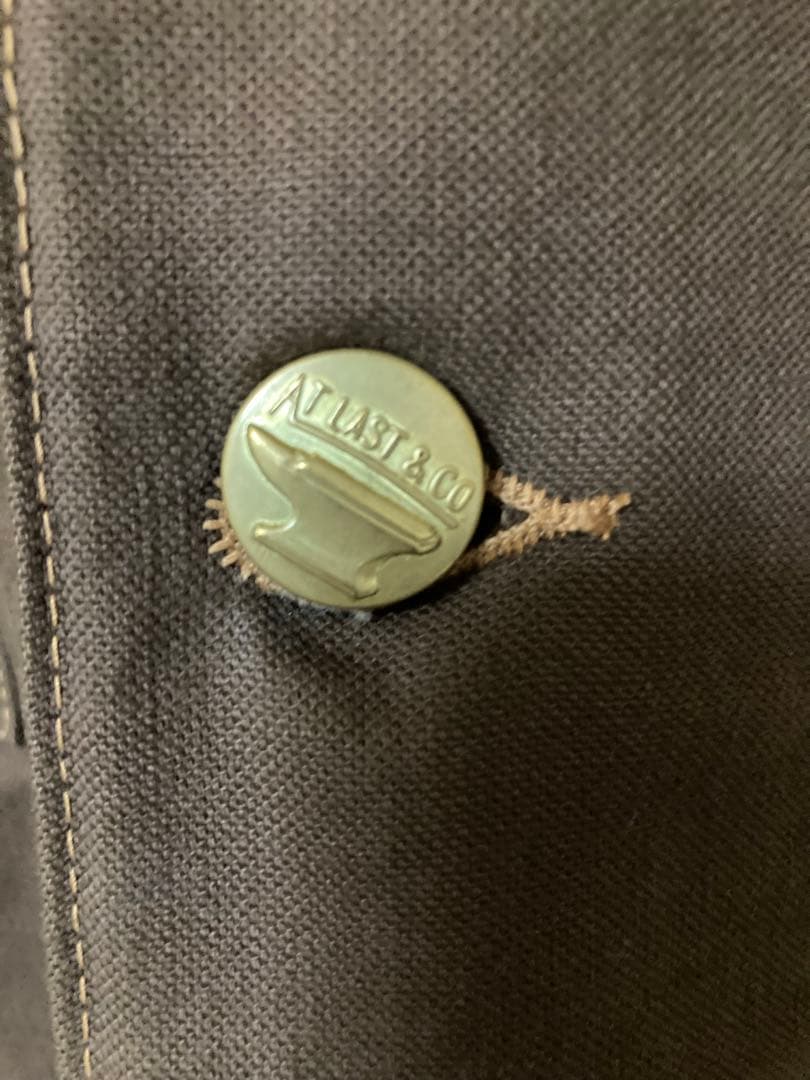 atlast&co カバーオール　ブラウン lot681J サイズ44