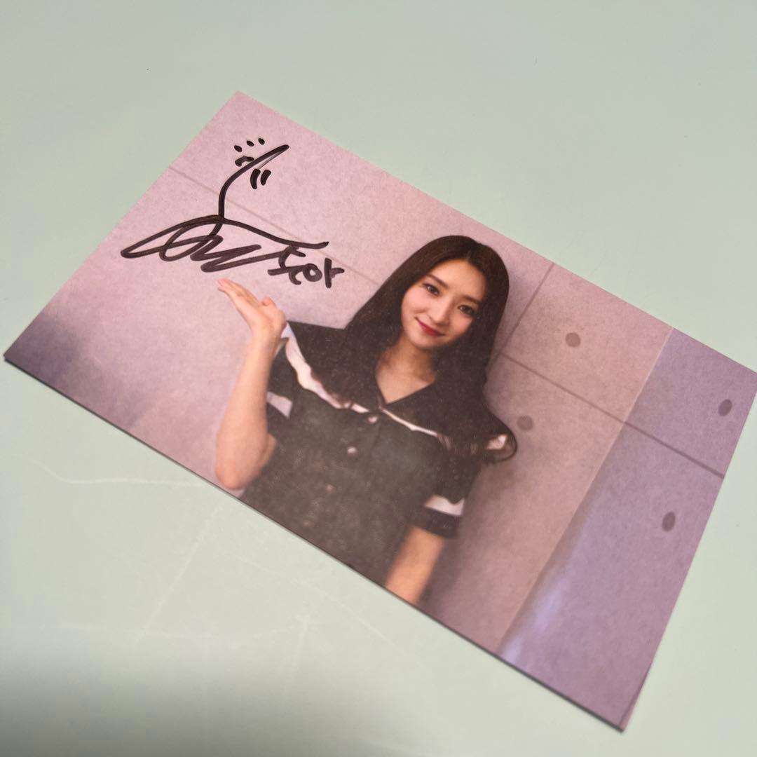 Dreamcatcher スア 直筆サイン入り トレカ