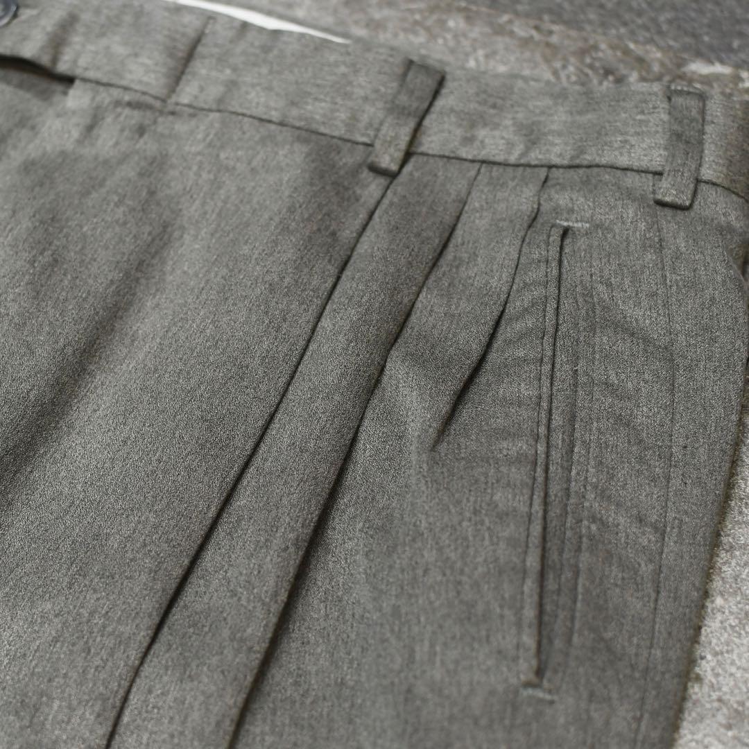 古着 LEVI’S SLATES 3タック とろみ スラックス ワイドパンツ