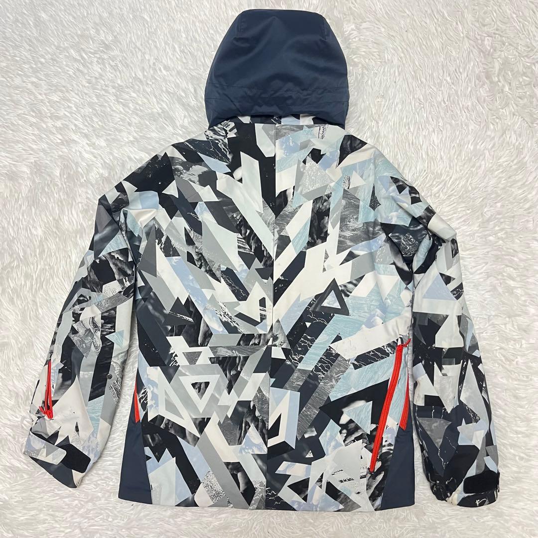 最高級 デサント DESCENTE オガサカ OGASAKA デモ 総柄 白