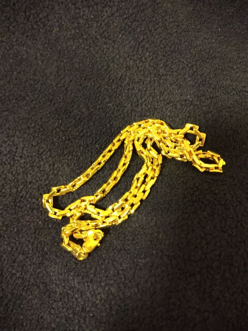 ゴールド リンクチェーン ネックレス 50.4g, 55cm