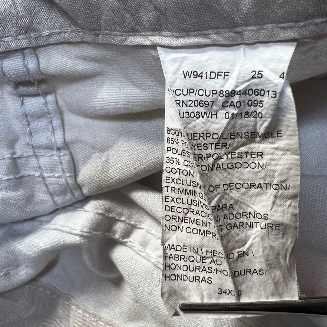 な*は様 Dickies ペインターパンツ ホワイト W34ワークパンツ 古着