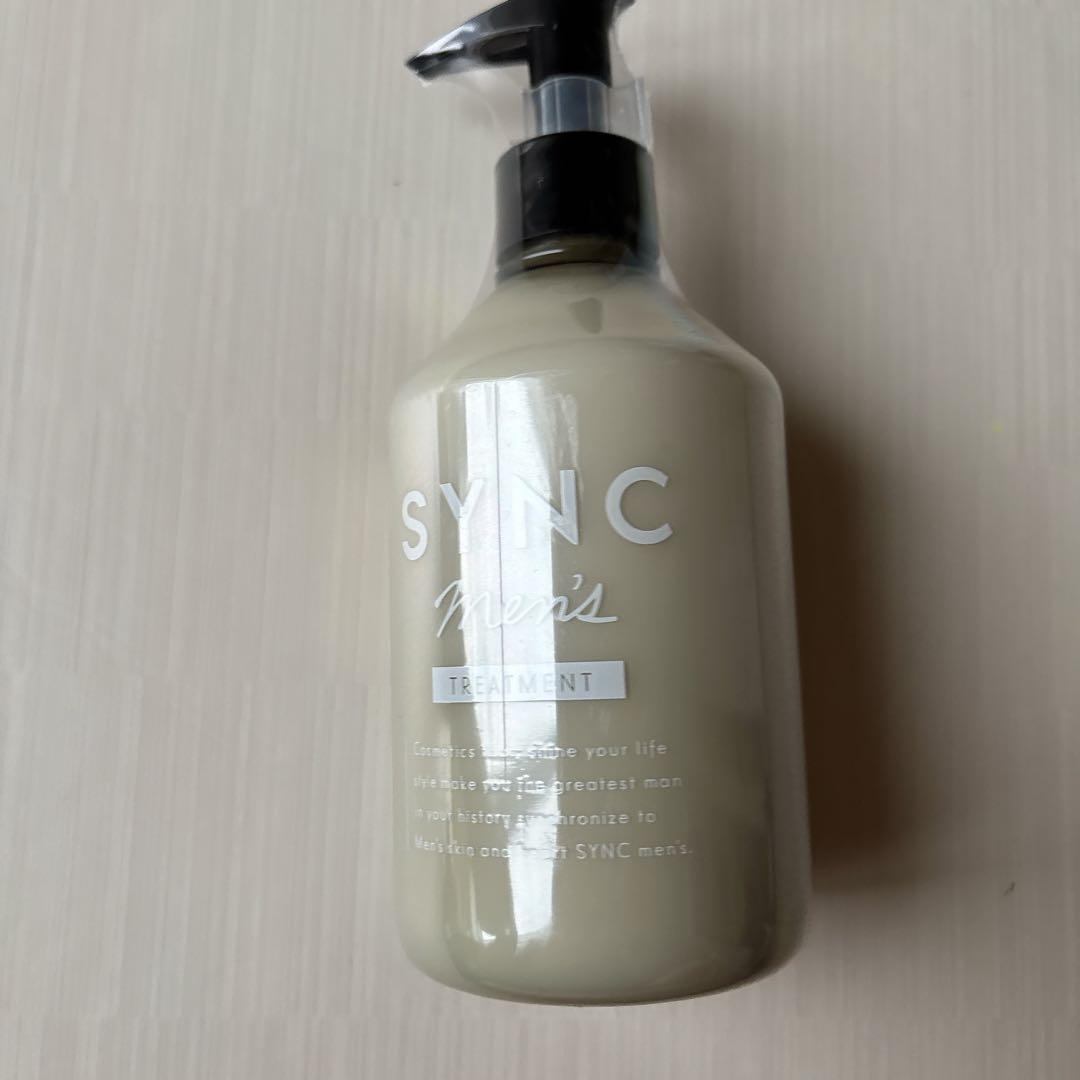 SYNC men 's トリートメント 300ml 無添加 保湿 頭皮ケア