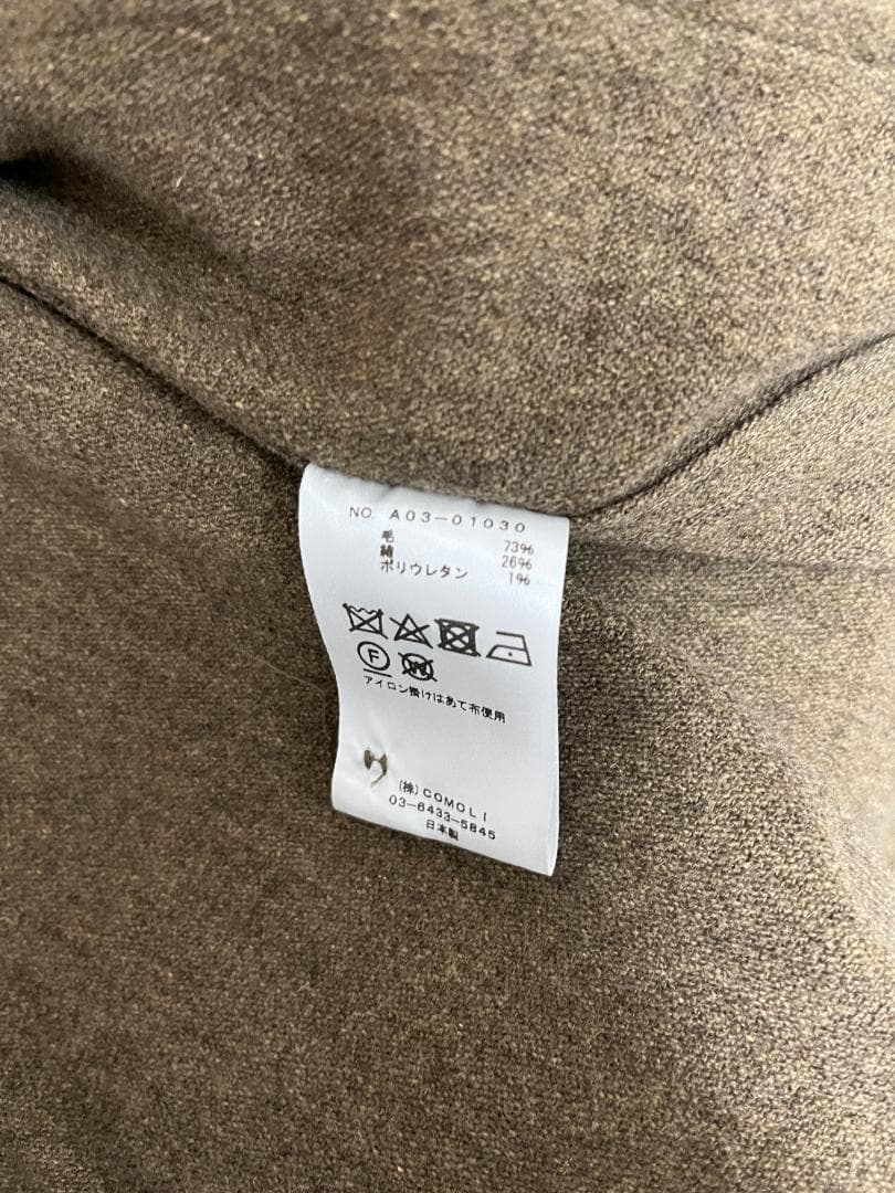 COMOLI コモリ 24AW Khaki B.D.U ジャケット サイズ 2