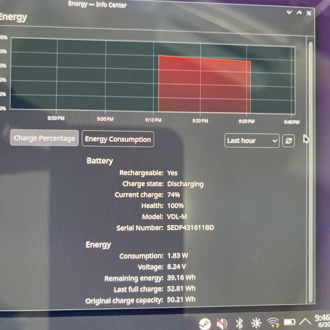 Steam Deck OLED 512GBモデル アダプタ・ケース付・購入証明有