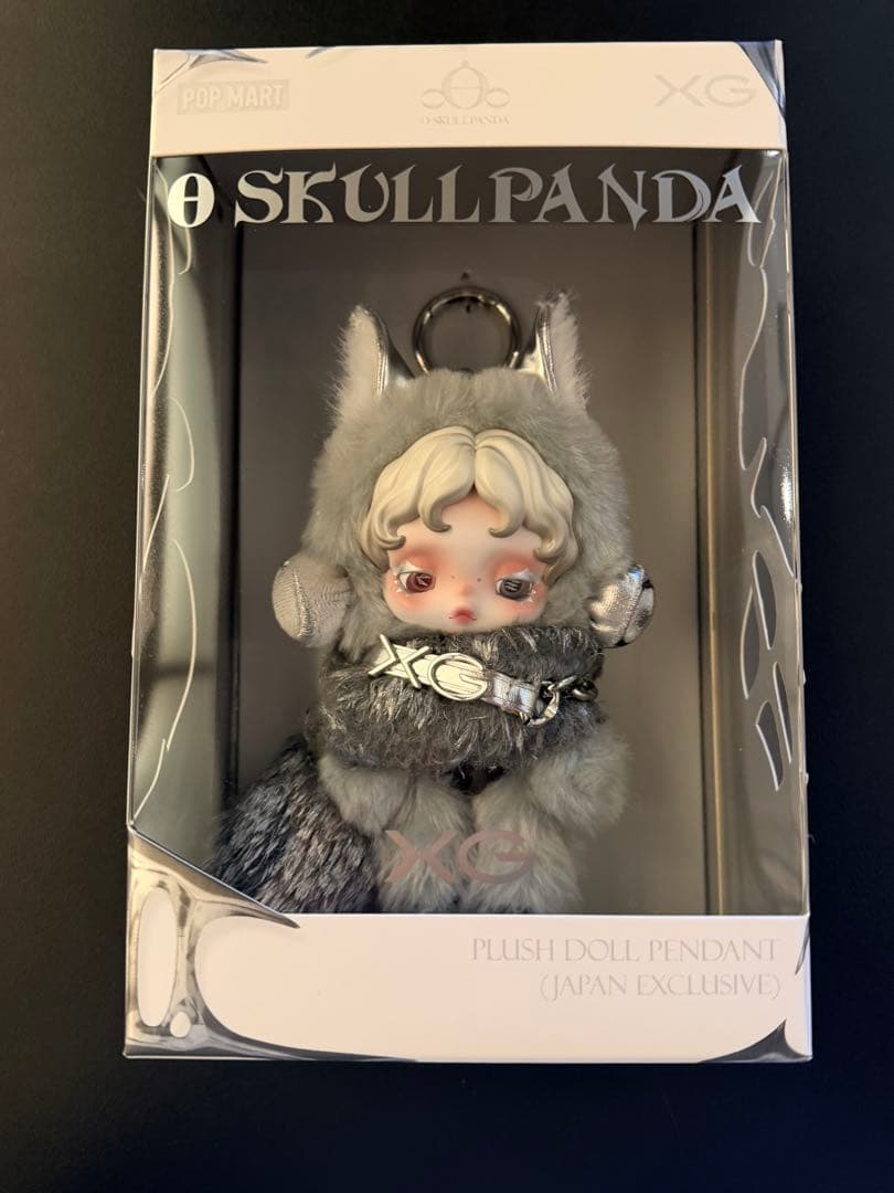 正規品 スカルパンダSKULLPANDA × XG ぬいぐるみペンダント日本限定
