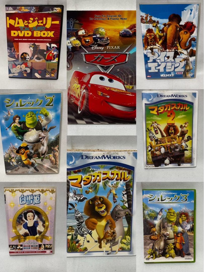 約100枚　超大量DVDまとめ お笑い 映画 ディズニー ライブ ジブリ 歌手